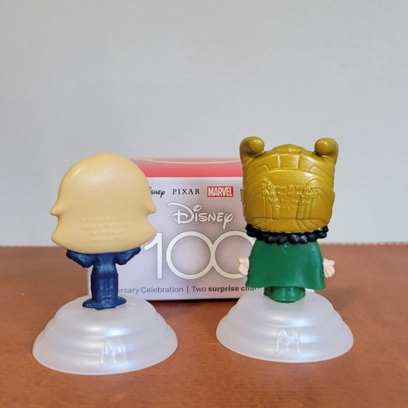 NIB Disney 100 McDonalds Toys - Loki/Captain Marvel - Picture 2 of 4